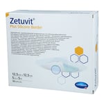 ZETUVIT Plus Silicone Border steril 12,5x12,5 cm