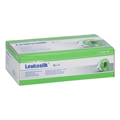 LEUKOSILK 2,5 cmx5 m Produktbild 1