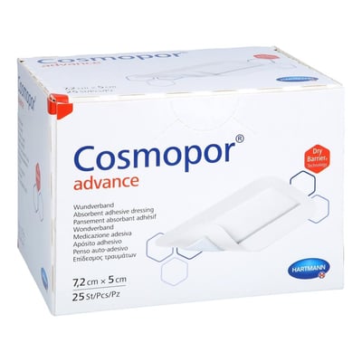 COSMOPOR Advance Wundverband 5x7,2 cm Produktbild 1