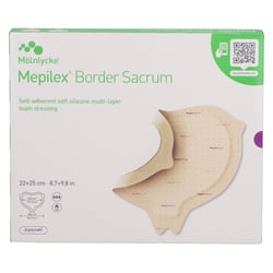 MEPILEX Border Sacrum Schaumverb.22x25 cm steril