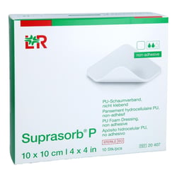 SUPRASORB P PU-Schaumv.nicht klebend 10x10 cm