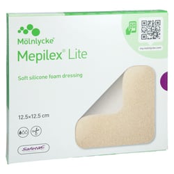 MEPILEX Lite Schaumverband 12,5x12,5 cm steril
