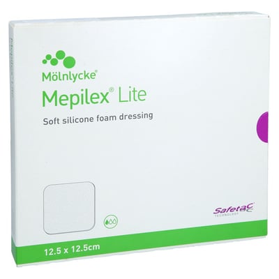 MEPILEX Lite Schaumverband 12,5x12,5 cm steril