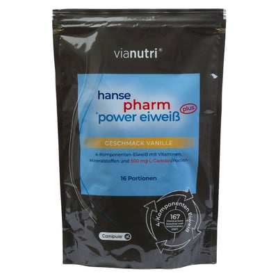 POWER EIWEISS plus Protein Shake Pulver Vanille