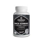 MACA SCHWARZ+Tribulus+Ginseng Komplex Kapseln