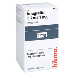 ANAGRELID Hikma 1 mg Hartkapseln