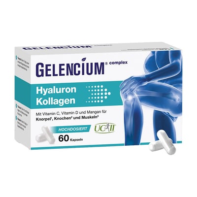 GELENCIUM Hyaluron Kollagen hochdos.Vitamin C Kps.