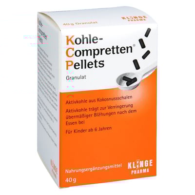 KOHLE Compretten Pellets Granulat
