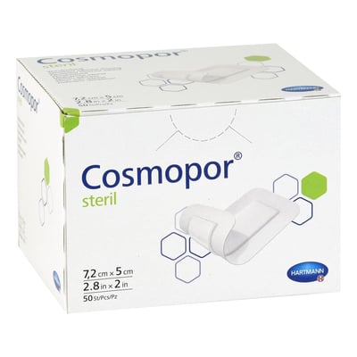 COSMOPOR E steril Wundverband 5x7,2 cm Produktbild 1