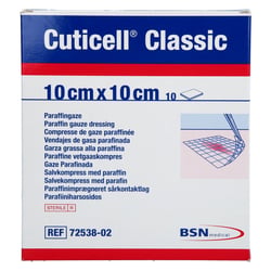 CUTICELL Classic Wundgaze 10x10 cm