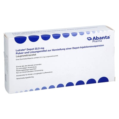 LUTRATE Depot 22,5 mg P.u.LM z.H.e.Dep.Inj.-Susp. Produktbild 1