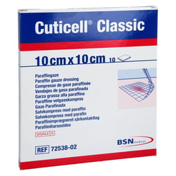 CUTICELL Classic Wundgaze 10x10 cm