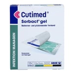 CUTIMED Sorbact Gel Kompressen 7,5x7,5 cm Produktbild 1