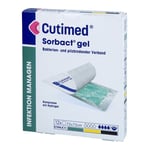 CUTIMED Sorbact Gel Kompressen 7,5x7,5 cm Produktbild 2