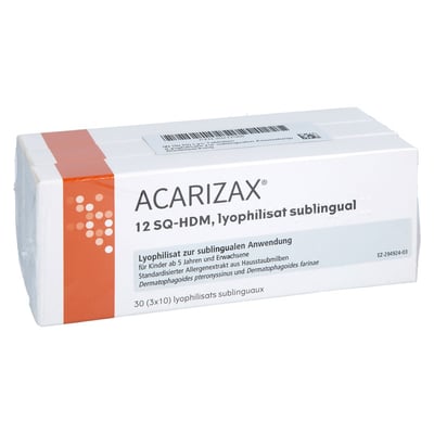ACARIZAX 12 SQ-HDM Lyophil.z.subl.Anw.KDR ab5+ERW Produktbild 1