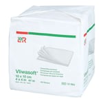 VLIWASOFT Vlieskompressen unsteril 10x10 cm 4l.
