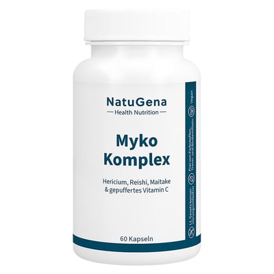 MYKO-KOMPLEX Reishi+Maitake+Vitamin C Kapseln