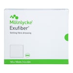 EXUFIBER 10x10 cm Gel-Faserverband