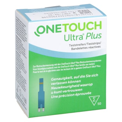 ONE TOUCH Ultra Plus Teststreifen Produktbild 1