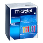 MICROLET Lanzetten farbig Produktbild 1
