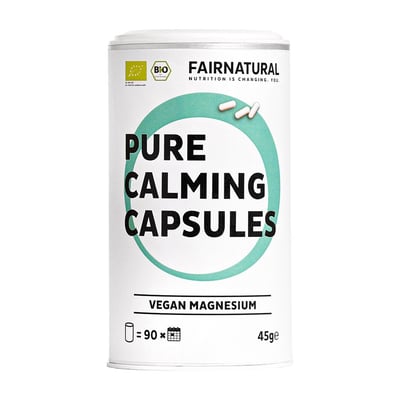 FAIRNATURAL Magnesium hochdosiert+vegan Kapseln