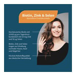 BIOTIN+ZINK+Selen hochdosiert+vegan Presslinge Produktbild 2