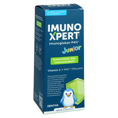 IMUNOXPERT Junior Susp Vit.C+Beta-Glucan Susp. Produktbild 1