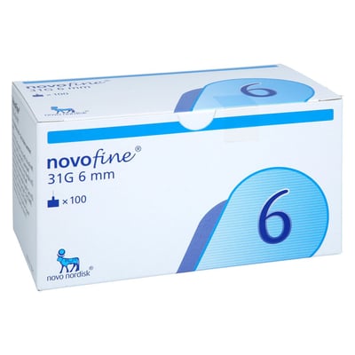 NOVOFINE Nadeln 31 G 0,25x6 mm Produktbild 1