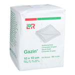 GAZIN Mullkomp.10x10 cm unsteril 8fach Op