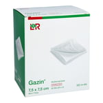 GAZIN Mullkomp.7,5x7,5 cm steril 8fach