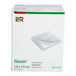 GAZIN Mullkomp.7,5x7,5 cm steril 8fach