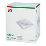 GAZIN Mullkomp.7,5x7,5 cm steril 8fach
