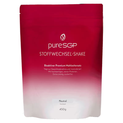 pureSGP Stoffwechsel-Shake Pulver neutral Produktbild 1
