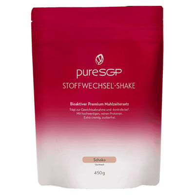 pureSGP Stoffwechsel-Shake Pulver Schoko Produktbild 1