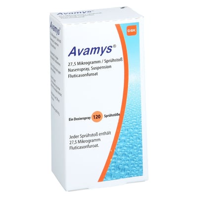 AVAMYS 27,5 Mikrogramm/Sprühstoß Produktbild 1