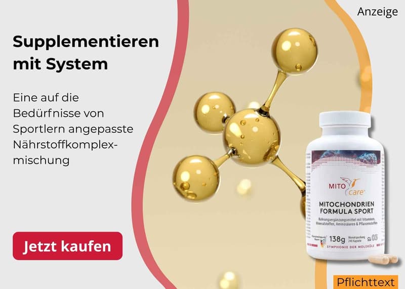 Supplementieren mit System - Mitochondrien Formula Sport